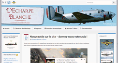 Desktop Screenshot of lecharpeblanche.fr